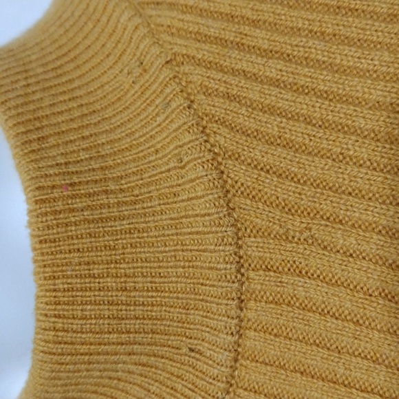 Michael Kors Ribbed Knit Merino-Cashmere Sweater Dress M Long Sleeve Bodycon - Picture 15 of 17